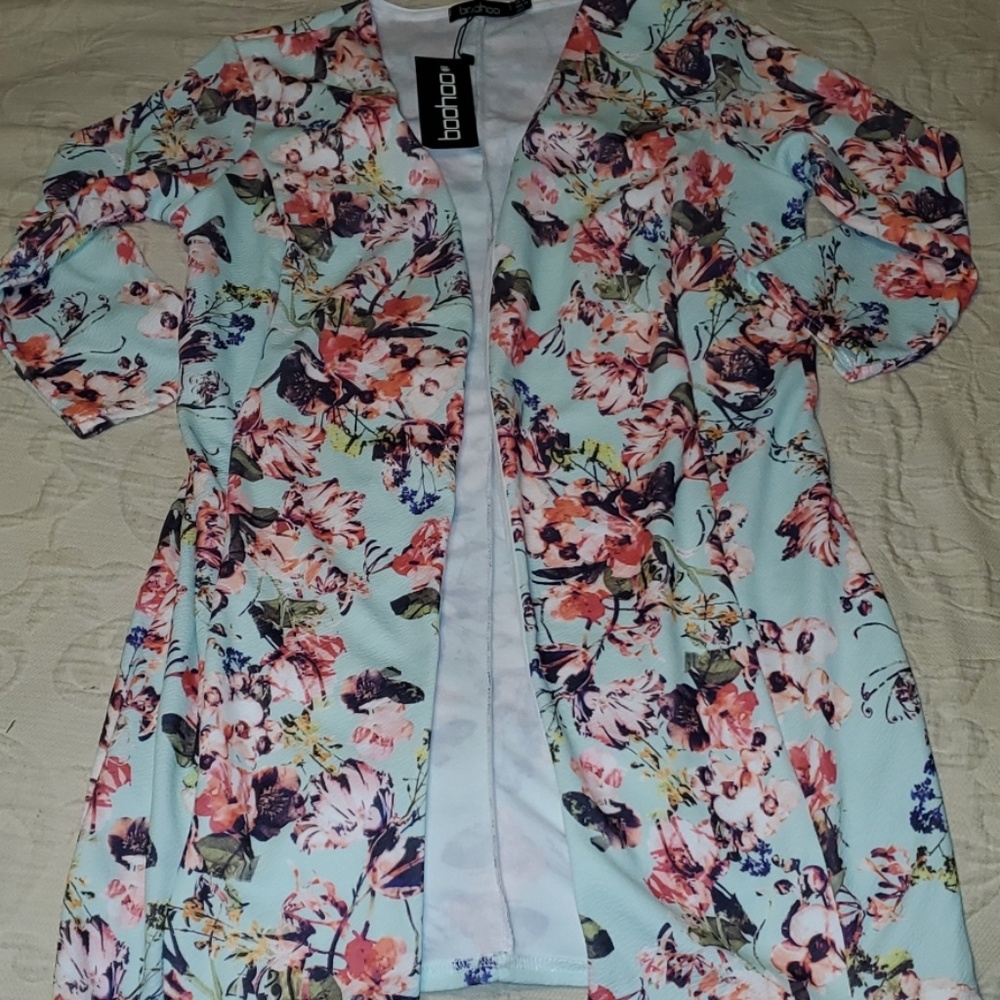 Floral cardigan